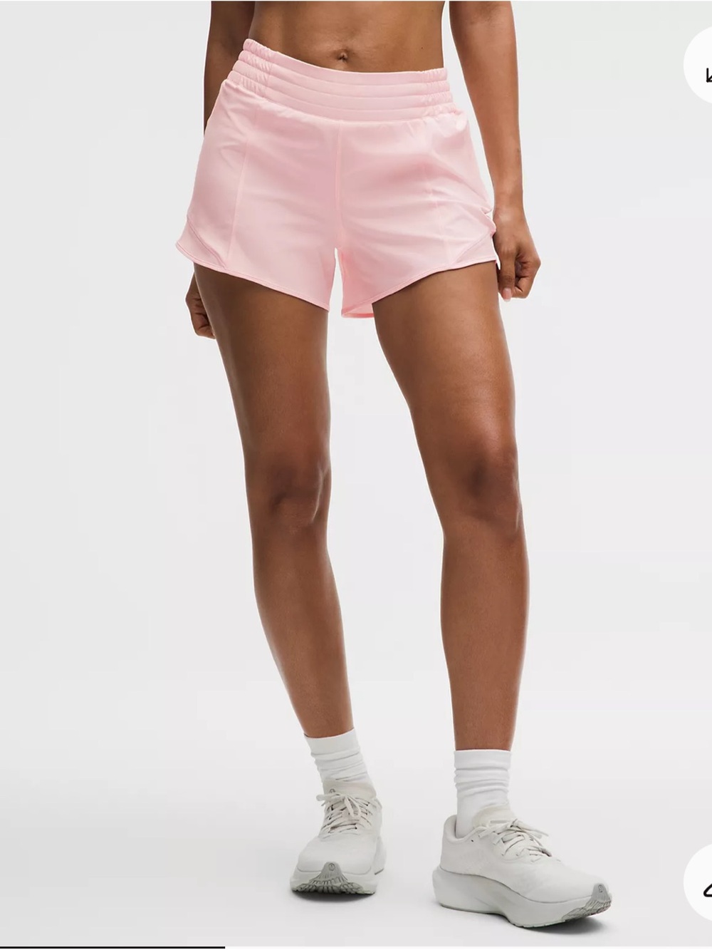 NWT lululemon Hotty hot 4” lined shorts